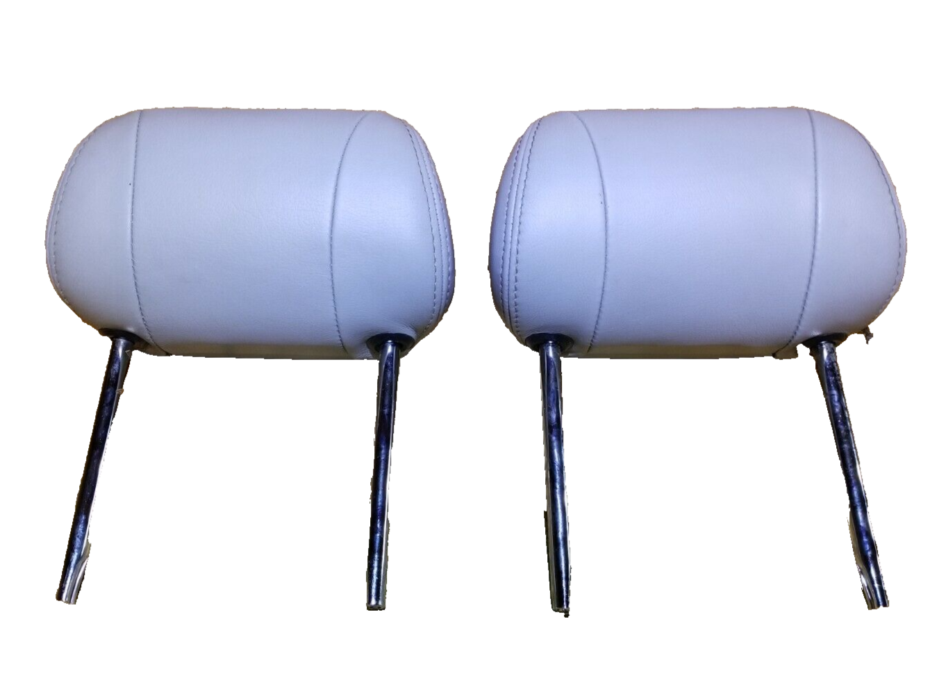 2005-2008 Jaguar X-Type OEM Gray Headrests for Rear Seats (Pair) - Left & Right Side - Perfect for Car Interior Upgrades & Comfort Enhancement