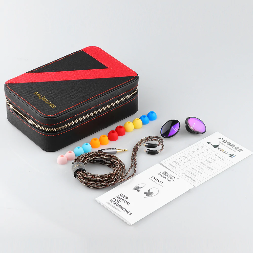 7Hz x Crinacle Salnotes Dioko Planar Magnetic IEM - HiFi In-Ear Monitors for Audiophiles, Musicians & Gaming Enthusiasts