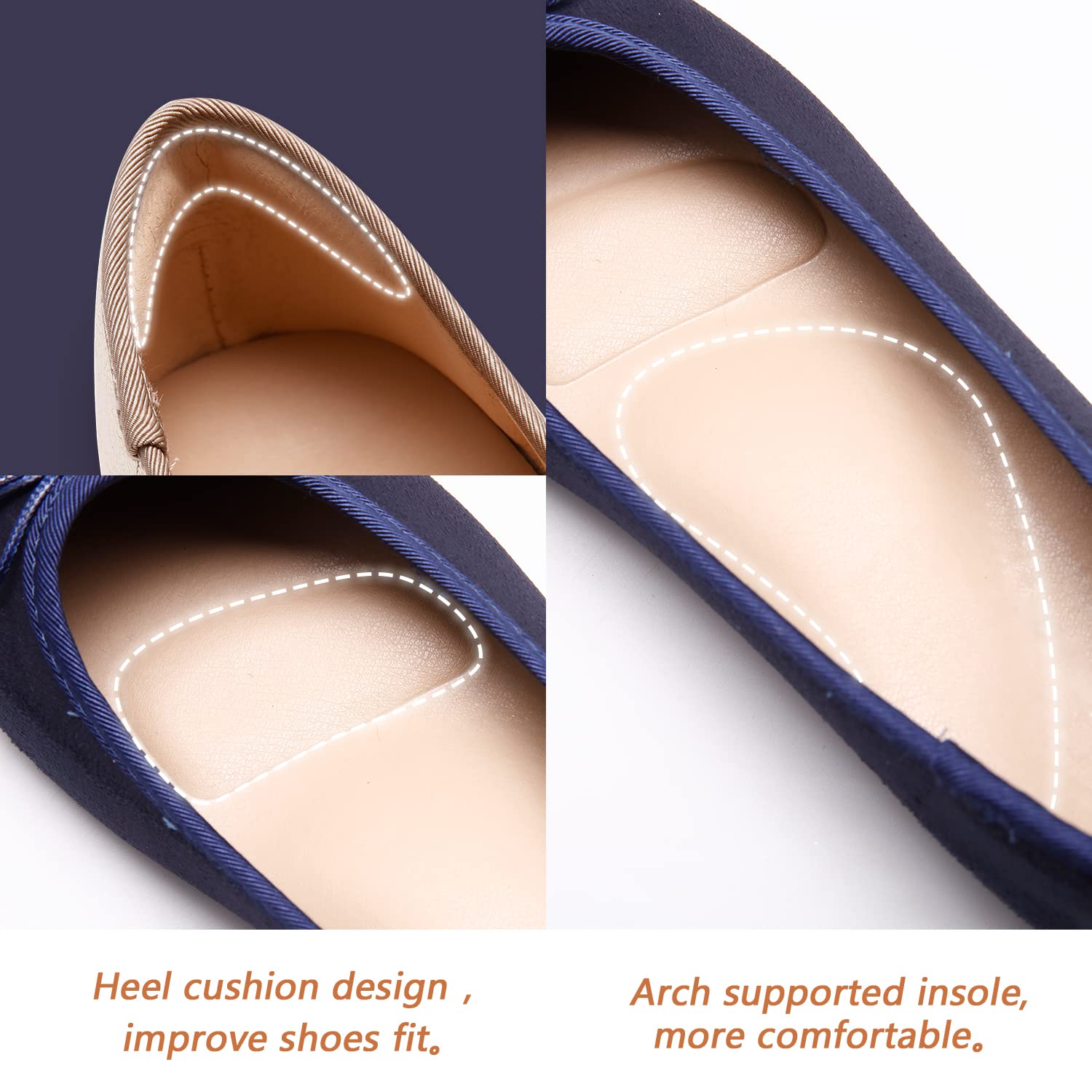 Women's Comfortable Round Toe Ballet Flats - Elegant Bow Dress Shoes for Work, Party & Everyday Wear | Breathable & Lightweight Walking Shoes for Women