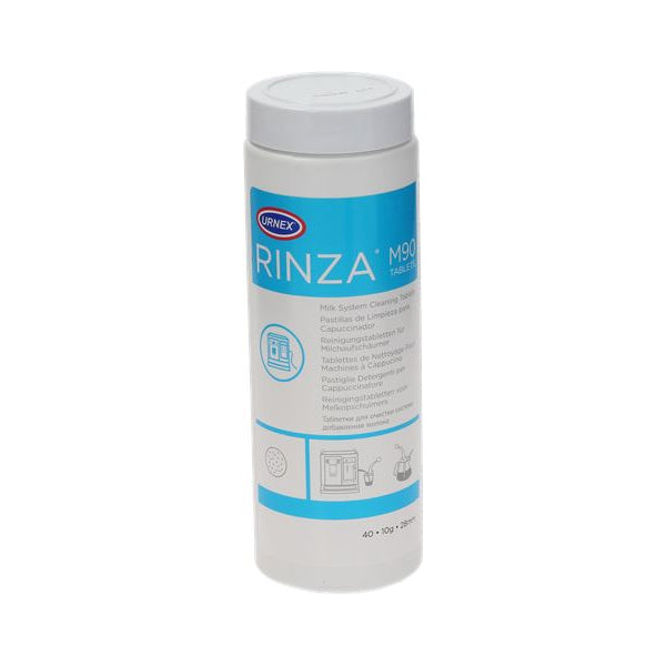 Urnex RINZA Milk Cleaner Tablets - Professional Espresso Machine Cleaning Tablets for Coffee Makers | Removes Milk Residue & Coffee Oils | Perfect for Home Baristas & Coffee Shops