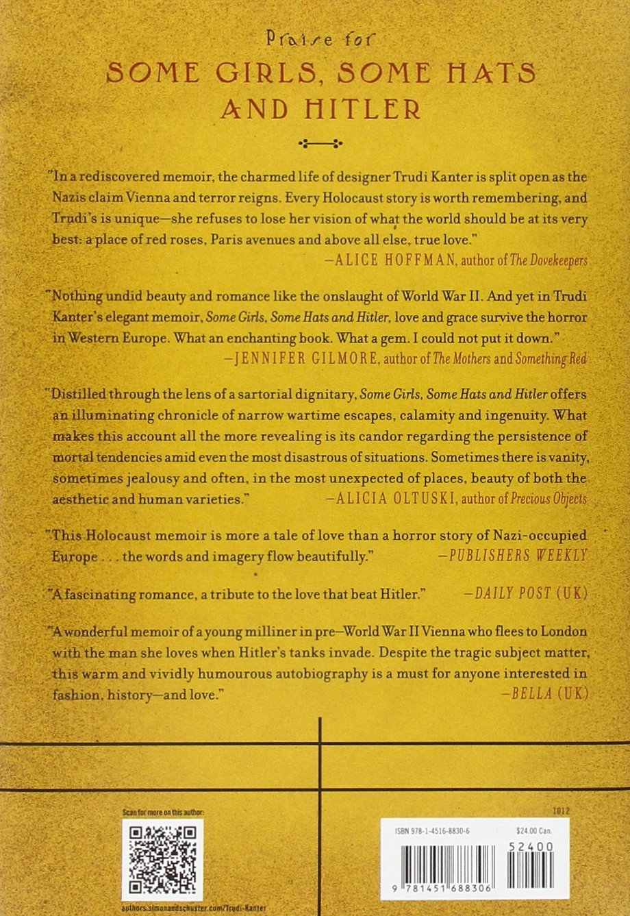 Some Girls, Some Hats and Hitler: A True Love Story Rediscovered - WWII Historical Memoir & Inspirational Love Story for Book Clubs and History Enthusiasts