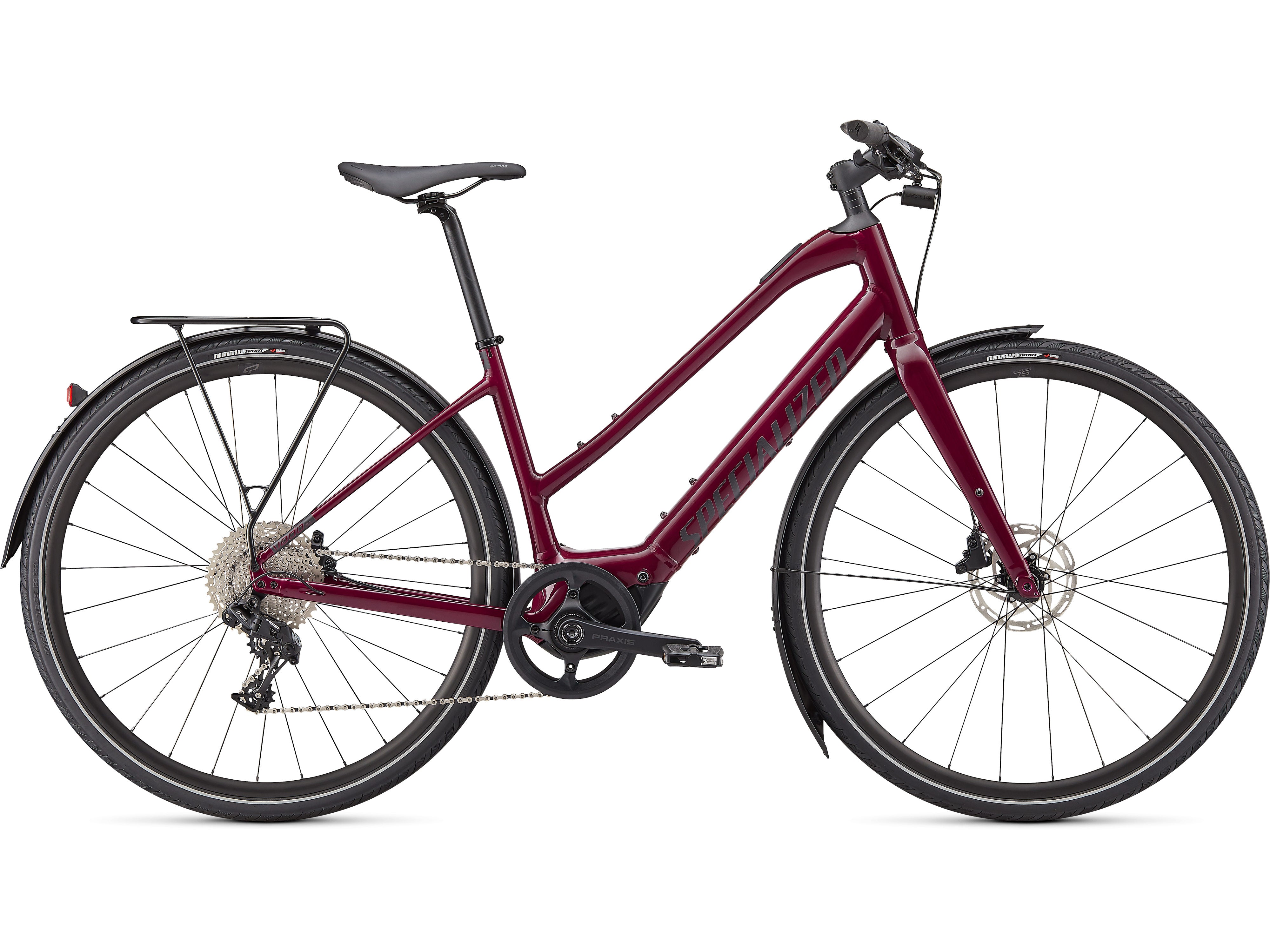 Specialized Turbo Vado SL 4.0 Step-Through EQ Electric Bike - Lightweight Commuter E-Bike for Urban Riding & Daily Errands