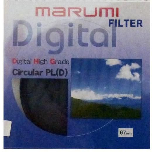 Marumi DHG Circular Polarizing Filter 67mm - Reduce Glare & Enhance Colors for DSLR and Mirrorless Cameras - Perfect for Landscape, Travel, and Outdoor Photography