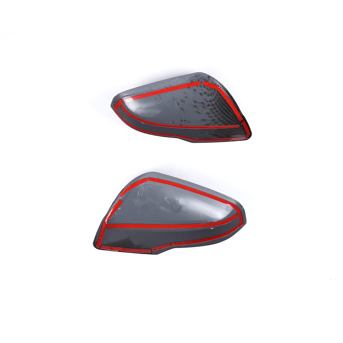 Subaru Forester/Outback/Legacy/XV 2019-2022 ABS Carbon Fiber Side Mirror Covers - Exterior Mirror Protectors for Enhanced Style & Protection | Perfect for Off-Roading & Daily Commuting