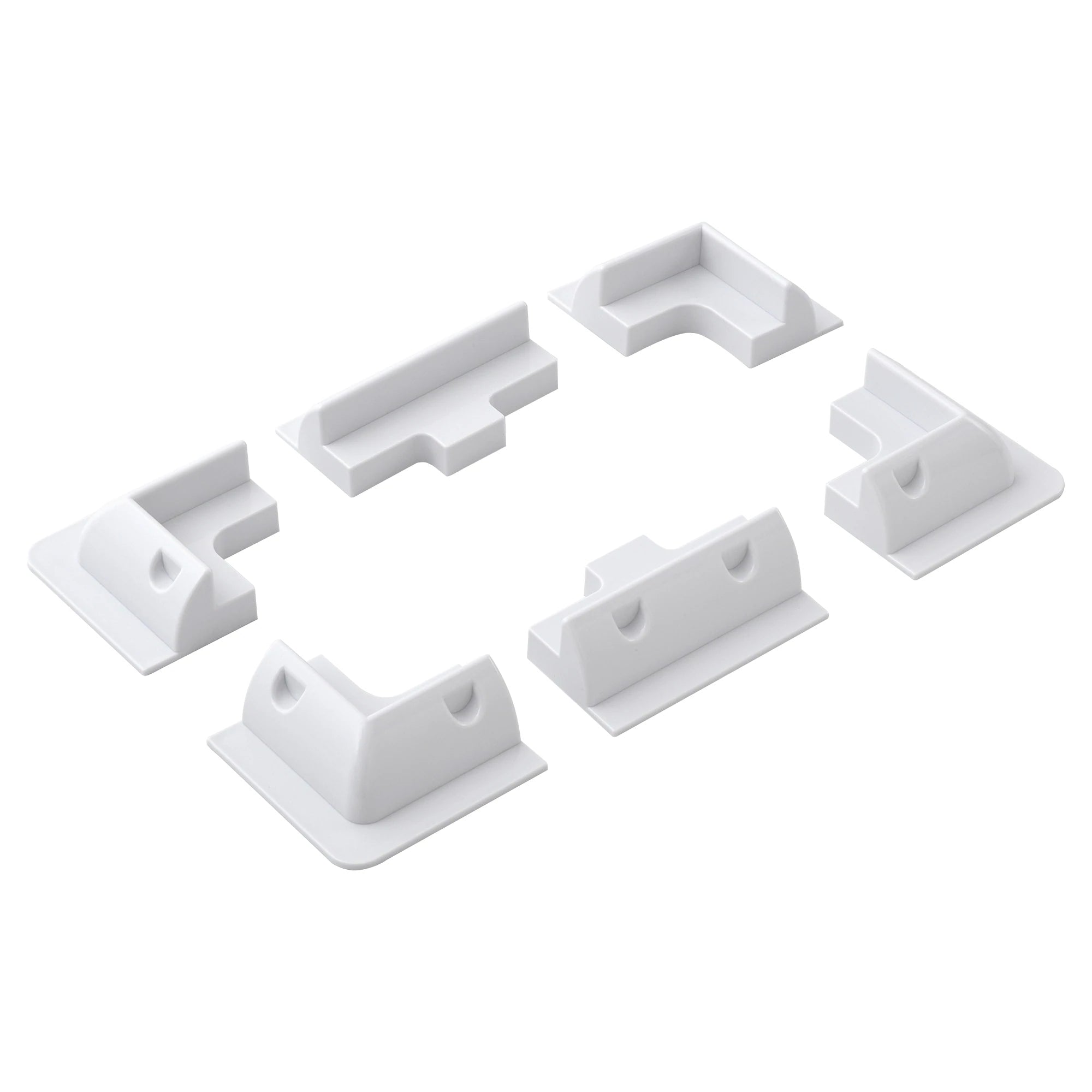 Rich Solar Corner Bracket Mount Set of 6 - Heavy Duty Aluminum Solar Panel Mounting Brackets for RV, Boat & Off-Grid Systems - Perfect for Solar Panel Installation & Secure Mounting