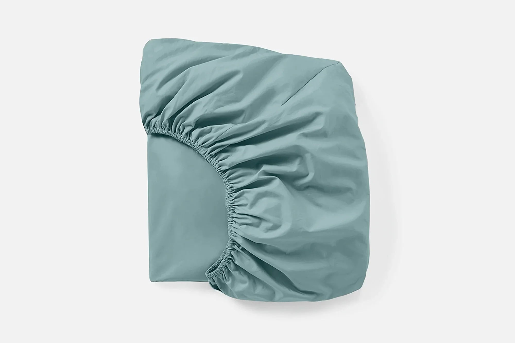 Premium Organic Percale Fitted Sheet - 100% Cotton, Breathable & Hypoallergenic - Perfect for Luxury Bedrooms, Guest Rooms & Eco-Friendly Homes