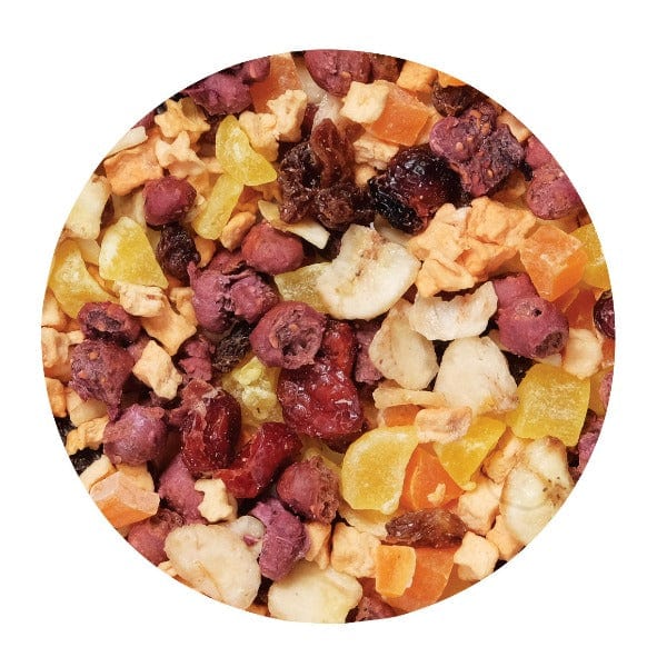 Living World Green Gourmet Toppers - Fruit Medley for Small Pets | Natural Healthy Hamster & Rabbit Treats | Perfect for Cage Toppers & Foraging Fun