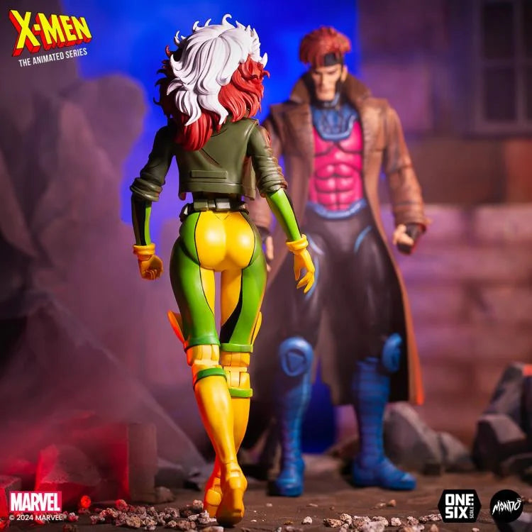 X-Men: The Animated Series Rogue 1/6 Scale Collectible Action Figure - Perfect for Marvel Fans, Display & Comic Book Collections