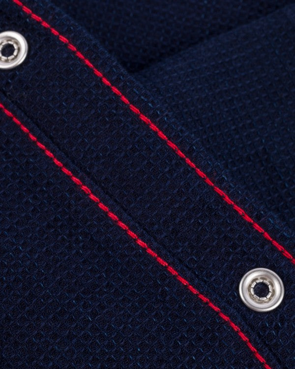 Iron Heart IHSH 413 5oz Selvedge Dobby Cloth Western Shirt - Premium Denim Workwear for Cowboy Style & Outdoor Adventures