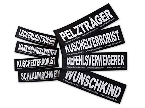 Custom Interchangeable Patches - 1 Pair Large Black 'Do Not Pet' Embroidered Iron-On Badges for Jackets, Backpacks & DIY Crafts