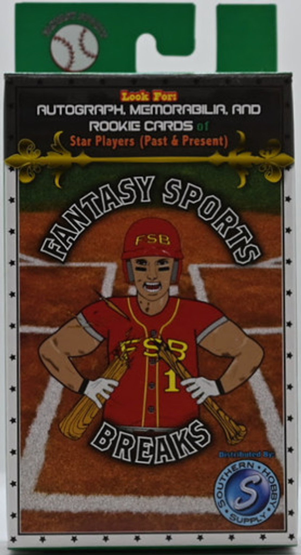 Fantasy Sports Breaks Baseball Cards for Kids - Collectible Trading Cards Box for Young Fans | Perfect for Gifts, Birthday Parties & Game Nights