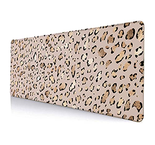 Gold Leopard Print