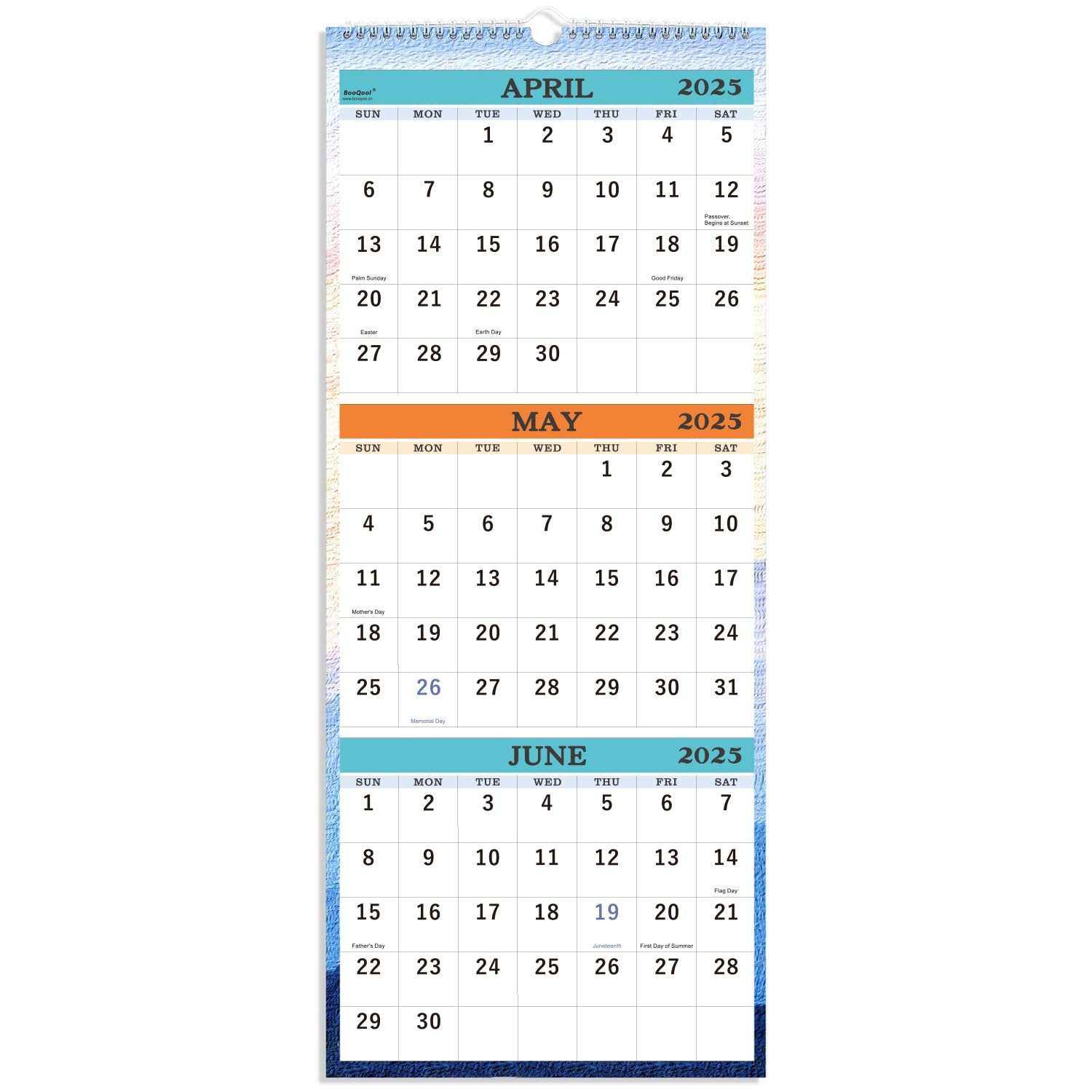 2025-2026 Large Wall Calendar Planner (April 2025 - July 2026) | 11