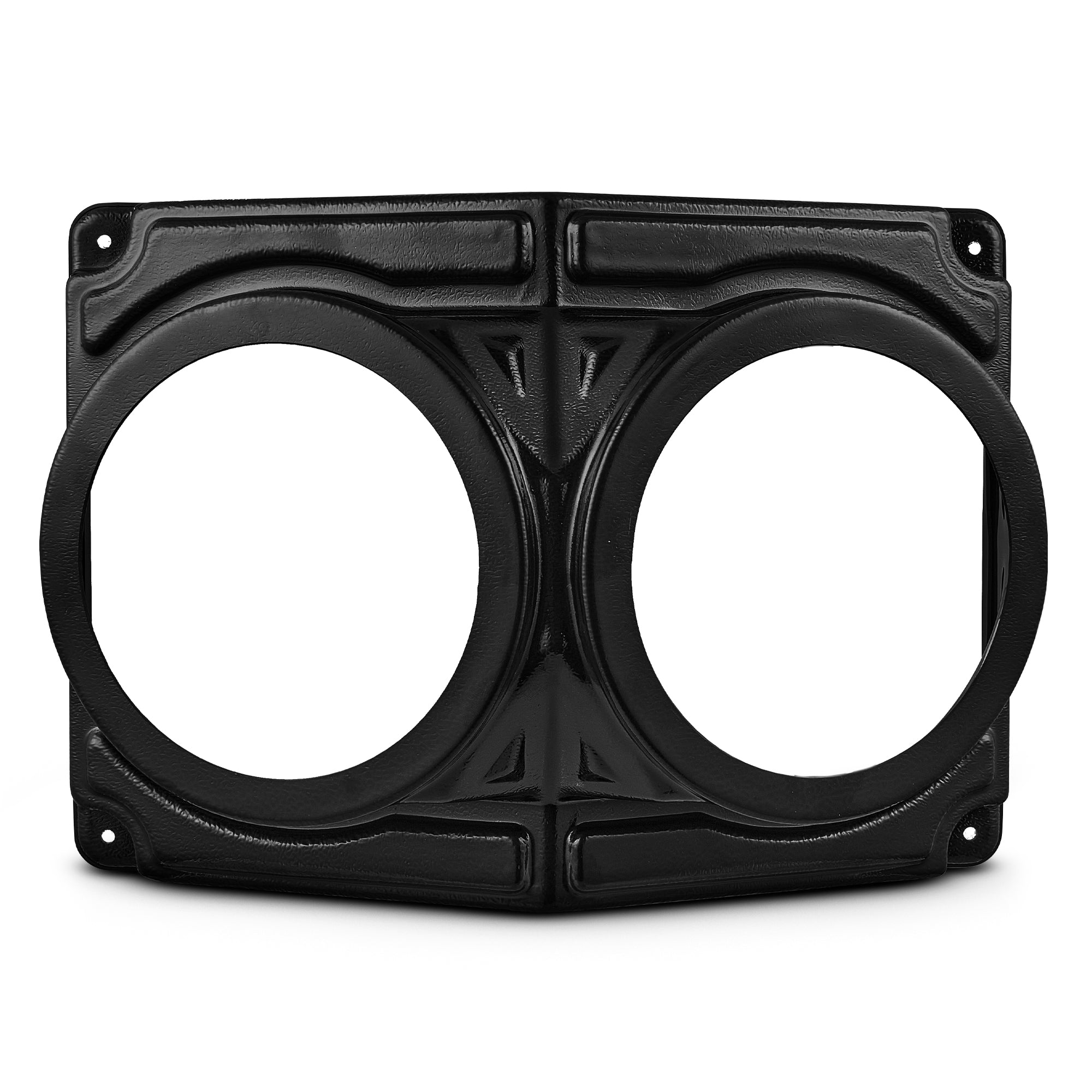Universal Overhead Flat Mount Pod for Two 6.5” Speakers – Heavy Duty ATV, UTV, Golf Cart & Marine Boat Audio System – Perfect for Off-Road Adventures, Water Sports & Outdoor Entertainment
