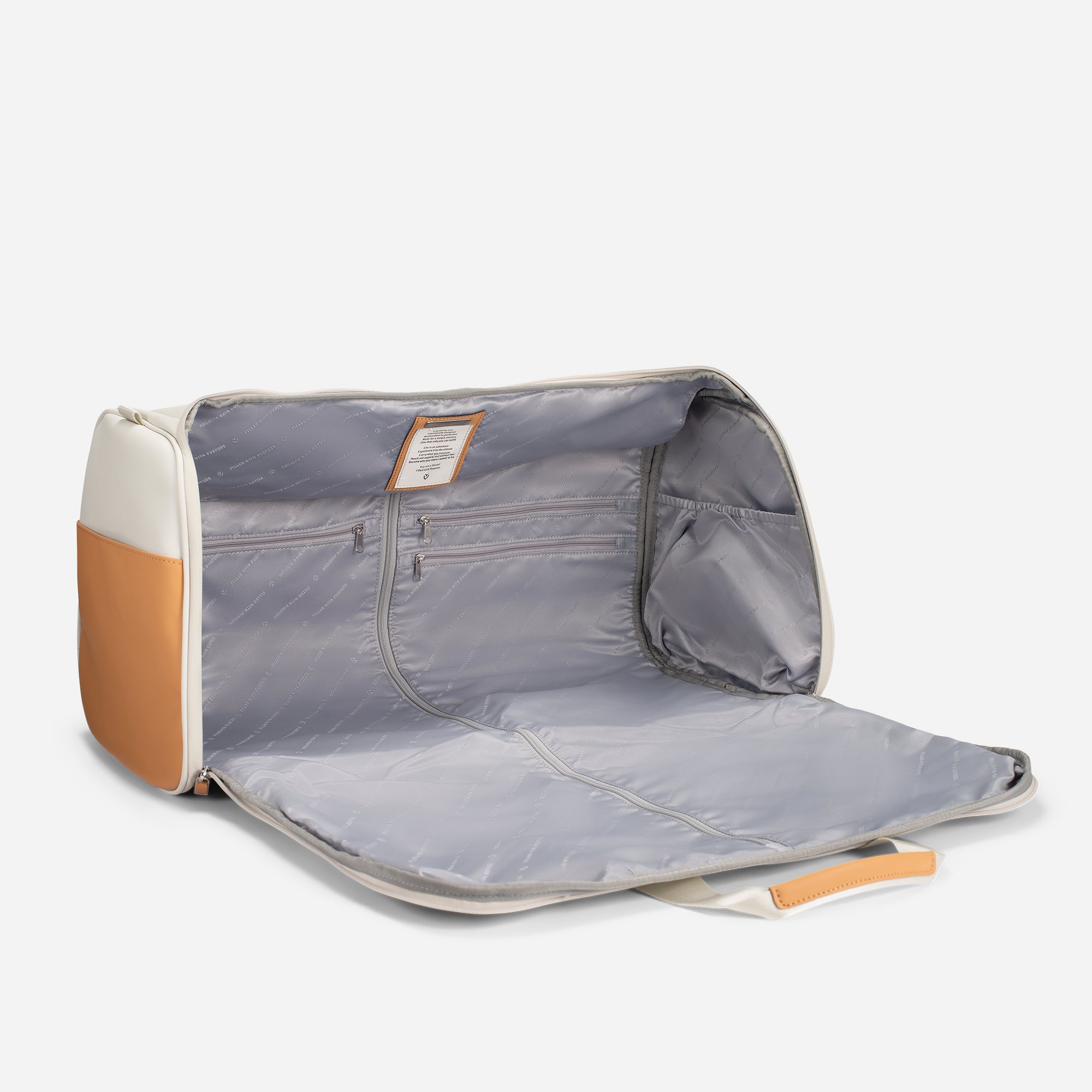 Premium Signature Garment Duffel Bag - Large Travel Duffel for Gym, Work & Weekend Trips - Durable Waterproof Carryall with Shoulder Strap - Perfect for Sports, Business Travel & Outdoor Adventures