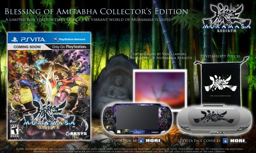 Muramasa Rebirth Blessing of Amitabha Edition - Limited PlayStation Vita Game | Action RPG for Anime & Japanese Culture Fans | Perfect for Travel & Handheld Gaming
