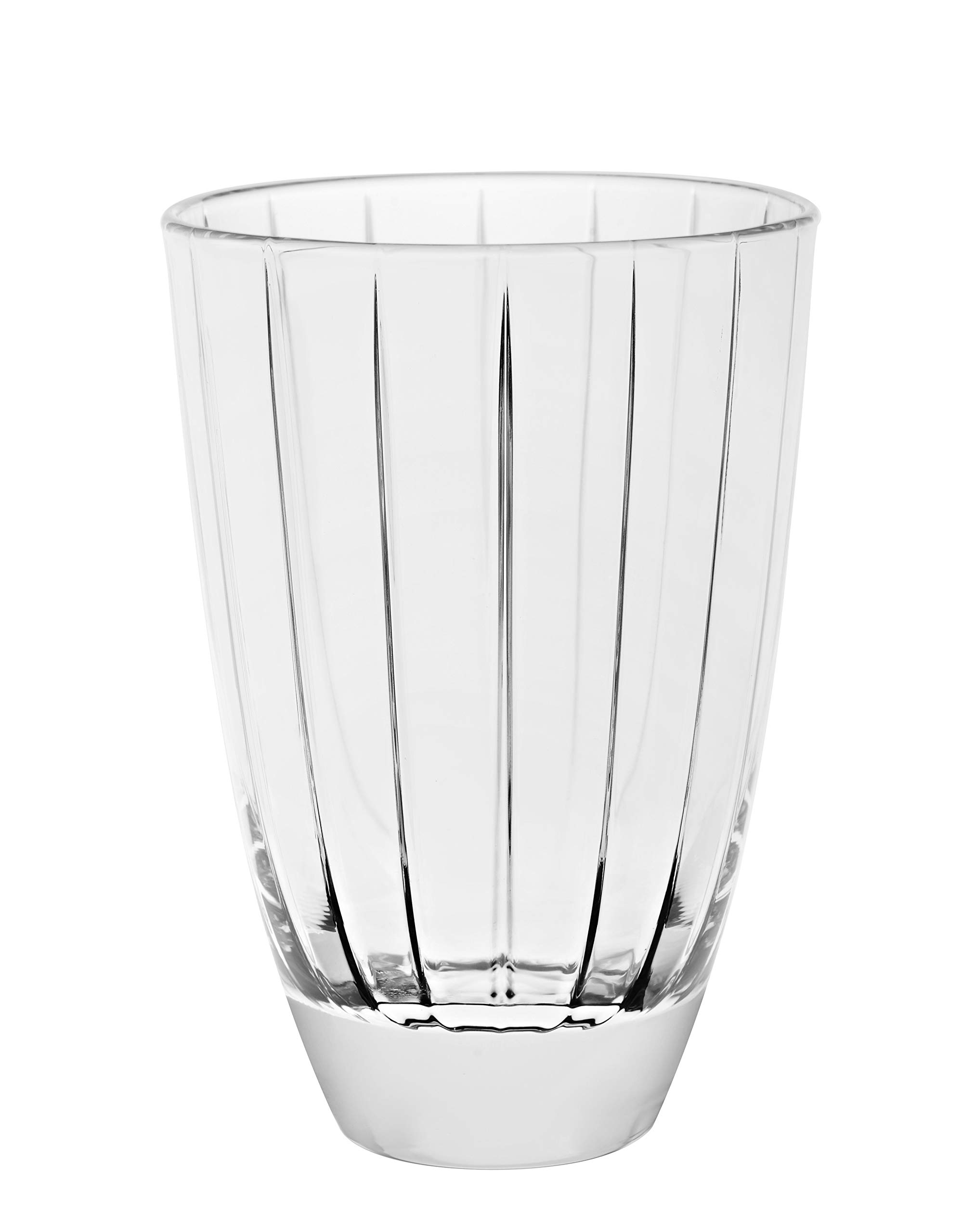 Barski European Art Glass Highball Tumbler Set - 16.5 oz (Set of 6) - Handcrafted in Europe - Elegant Cocktail Glasses for Whiskey, Mojito & Iced Coffee - Perfect for Home Bar, Parties & Gifts