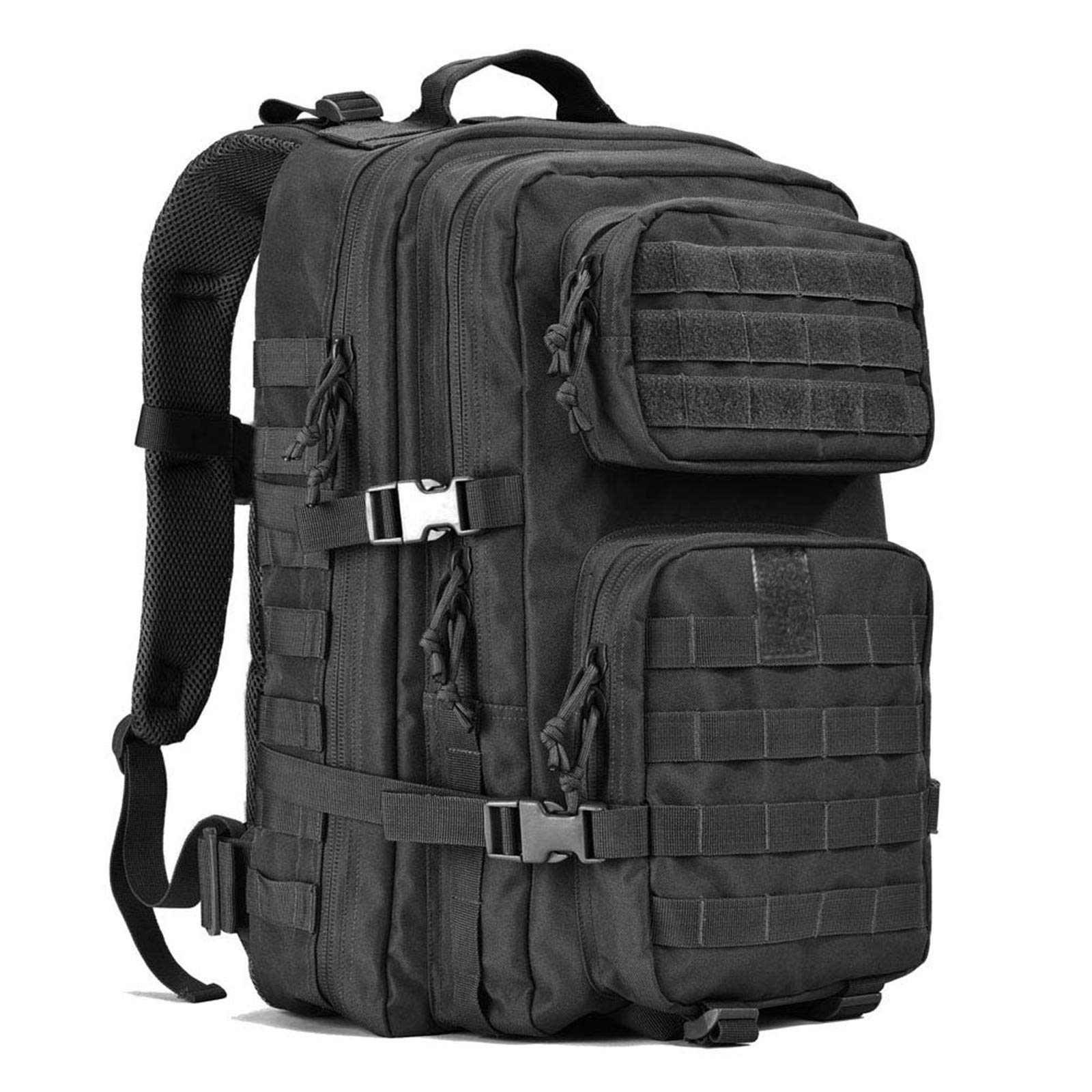 MKAS Military Tactical Backpack - Large Durable 3-Day Assault Pack with MOLLE System - Army Rucksack for Trekking, Camping, Hunting & Outdoor Adventures - Perfect for Hiking, Travel & Emergency Preparedness