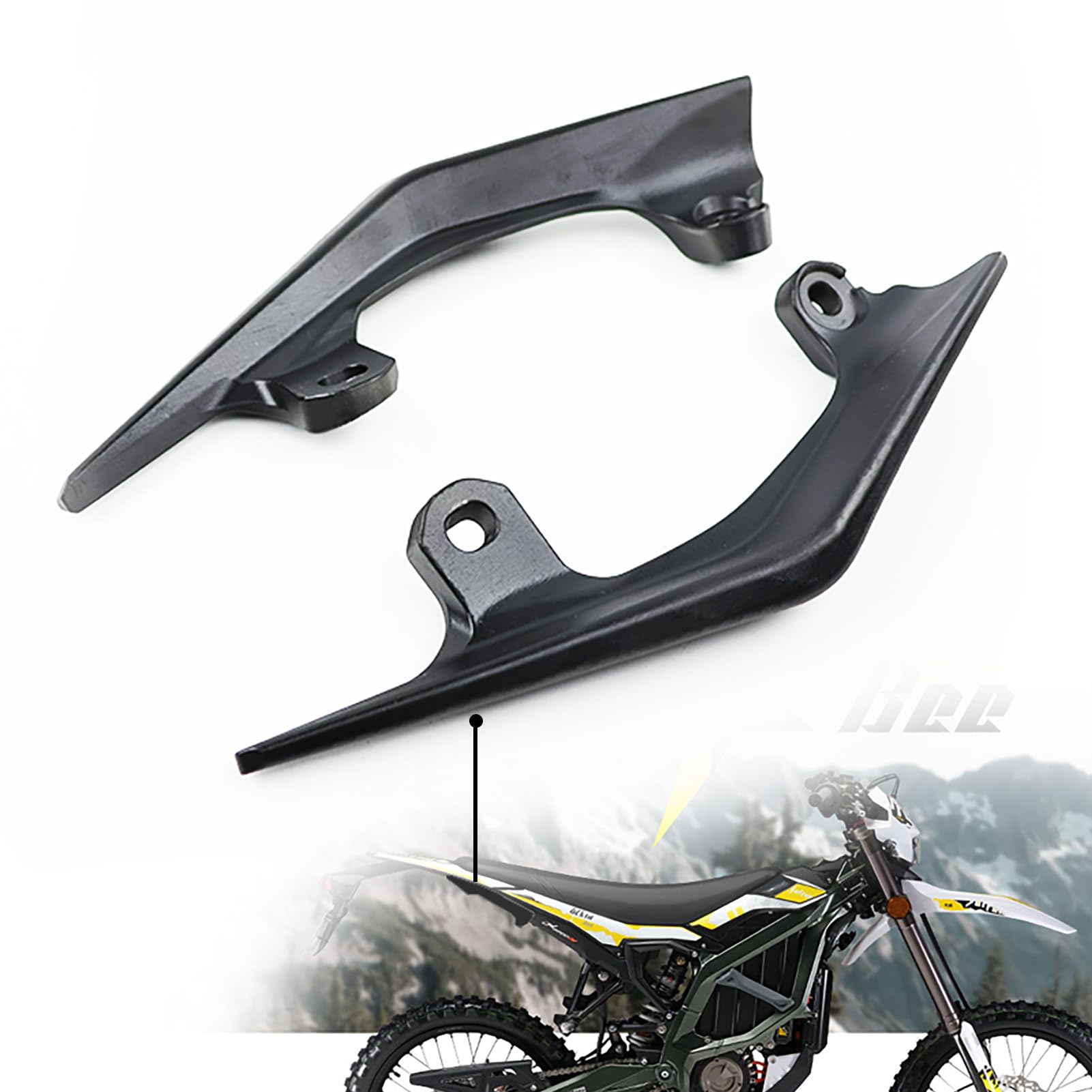 Upgraded Rear Handle Panels for SURRON Ultra Bee Dirt Bike - High-Performance Motorcycle Accessories Replacement Parts - Perfect for Off-Road Riding & Trail Adventures