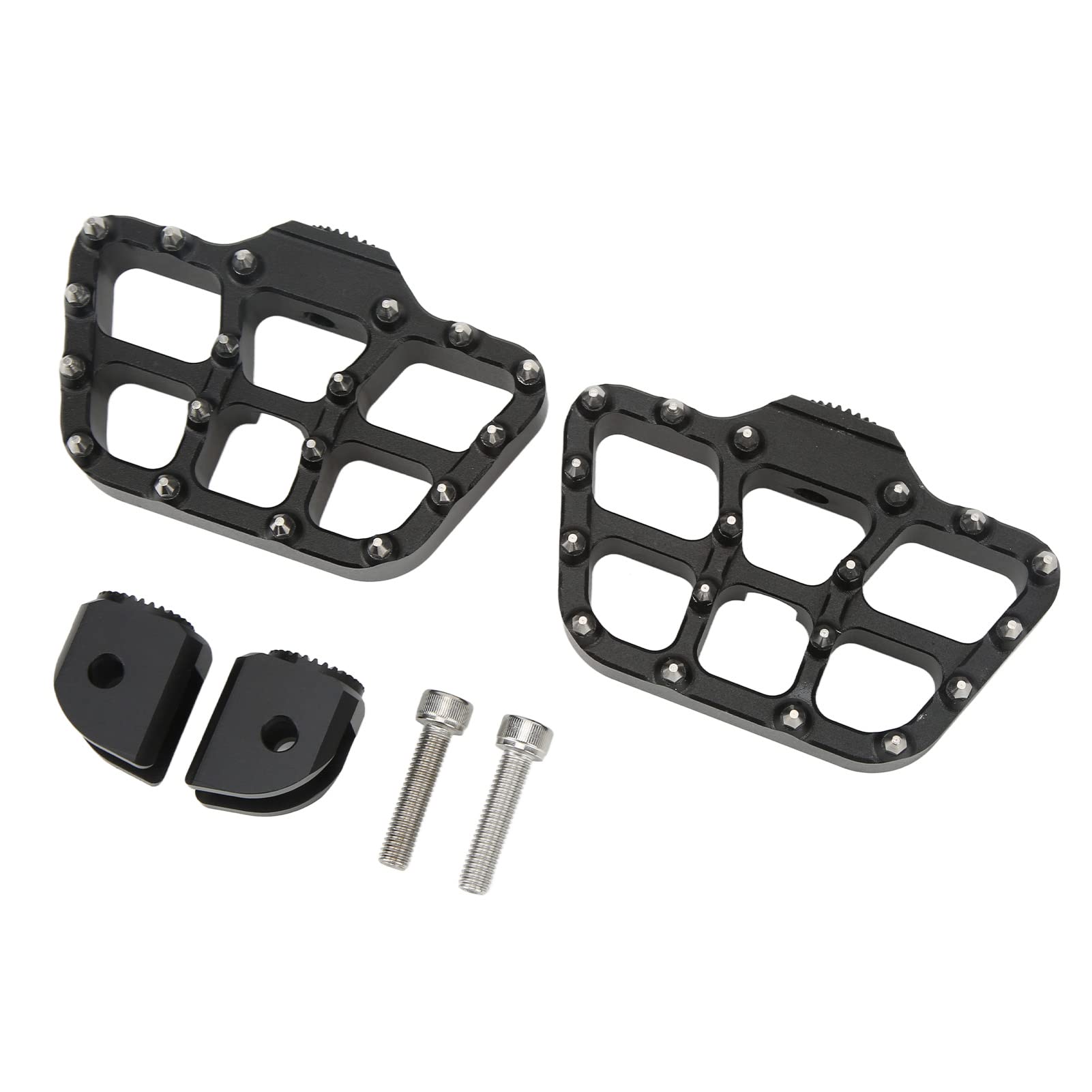 Durable Motorcycle Footpeg - High Strength Rust Resistant for Motorbike (Silver) - Perfect for Long Rides