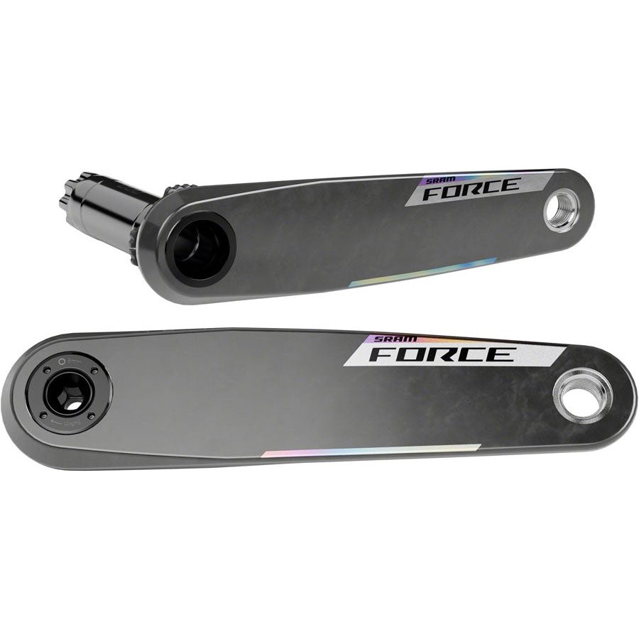 SRAM Force 1x XPLR Wide Crank Arm Assembly - 165mm, 12/13 Speed, 8 Bolt Direct Mount, DUB Spindle, Carbon Fiber, E1 - Perfect for Gravel & Cyclocross Bikes