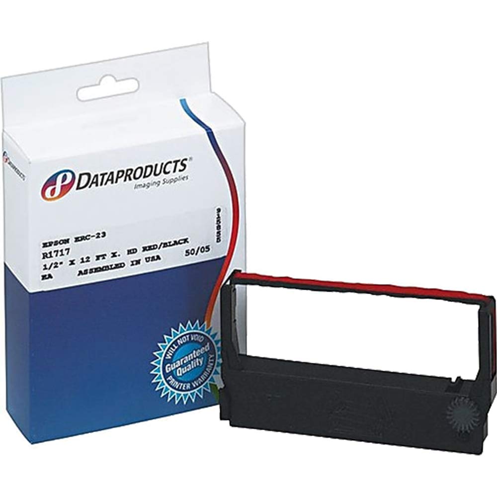 Dataproducts R1717 Compatible Black/Red Printer Ribbon - Perfect for Receipt Printing, POS Systems, and Office Use