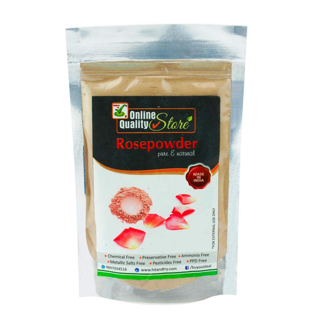 Organic Rose Petal Powder for Face Mask & Skincare - 900Gm (32oz) - Natural Glow Booster for DIY Facials, Brightening Treatments & Spa Days