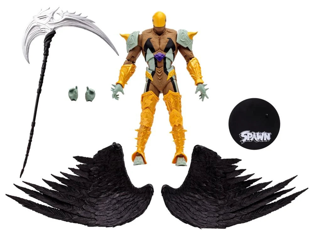 Spawn's Universe Reaper Action Figure - Collectible 7-Inch Articulated Figure for Display & Play - Perfect for Fans, Collectors, and Cosplay Scenes