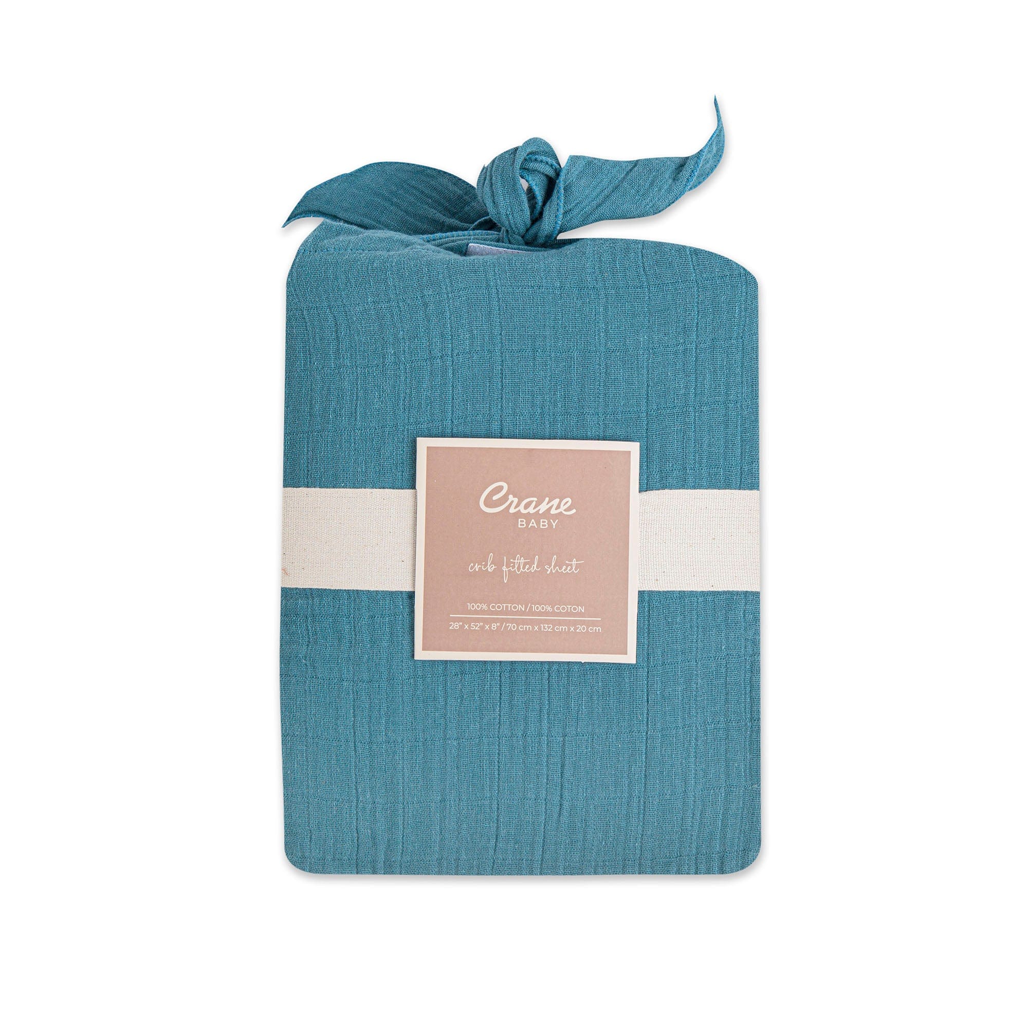 Soft Organic Cotton Fitted Crib Sheet for Baby Crib - Hypoallergenic & Breathable Nursery Bedding - Perfect for Newborns, Toddlers & Daycare Use