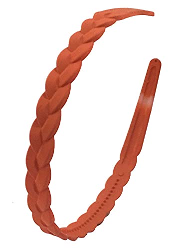 12pcs Trendy Plastic Headbands for Women & Girls - Non-Slip Teeth Design for Secure Hold - Perfect for School, Sports, Workouts and Everyday Styling
