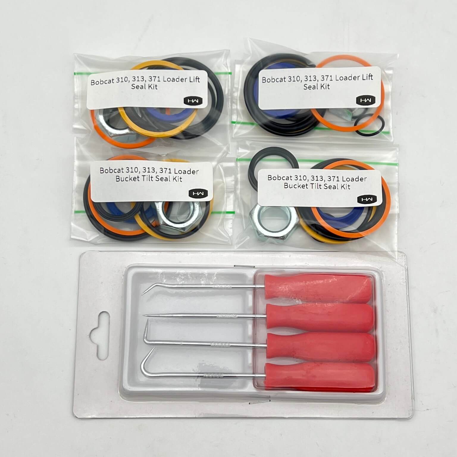 Bobcat 310 313 371 Complete Machine Kit with Free O Ring Pick Set - Perfect for Excavator Maintenance & Repair