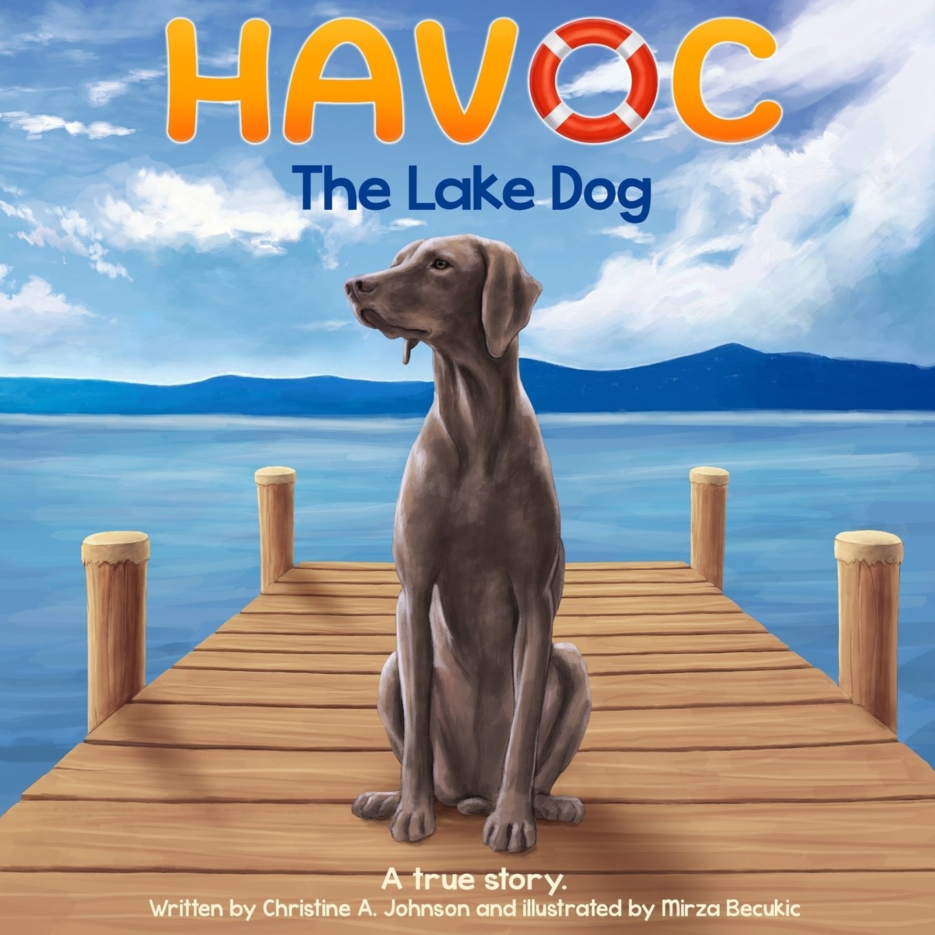 Havoc the Lake Dog - Premium Floating Dog Toy for Water Play, Swimming & Outdoor Adventures - Perfect for Beach, Pool & Lake Fun with Your Pet