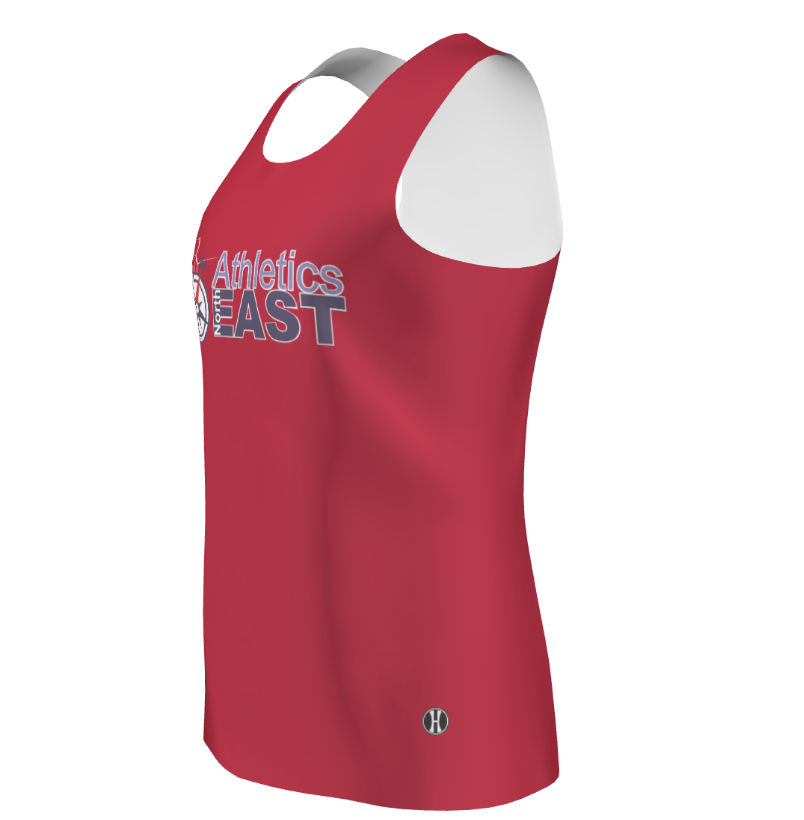 Custom Sublimated Women's Racer Singlet - Athletic Performance Running Top for Track & Field - Pre Order - Perfect for Marathons, Training & Team Sports