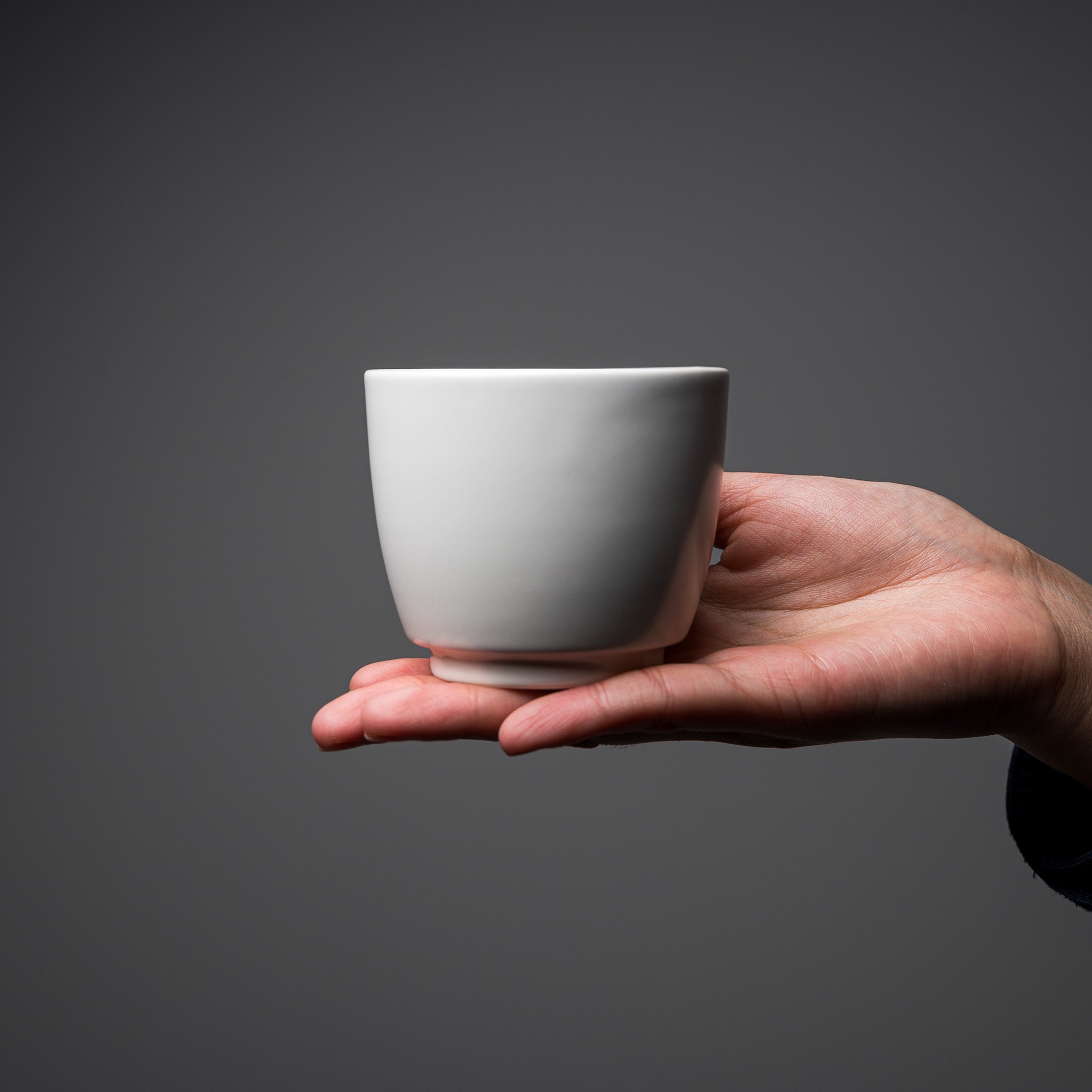 TK Series Single Tea Cup - 180ml White Porcelain Tea Cup for Hot & Cold Beverages - Perfect for Home, Office, or Gift Giving
