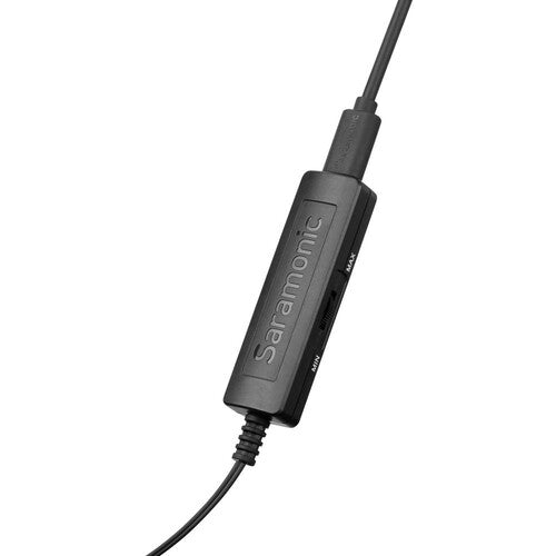 Saramonic LavMicro + DC2M Dual Omnidirectional Lavalier Microphone - Professional Clip-On Mic for DSLR, Camcorder, Smartphone - Perfect for Interviews, Vlogging, and Live Streaming