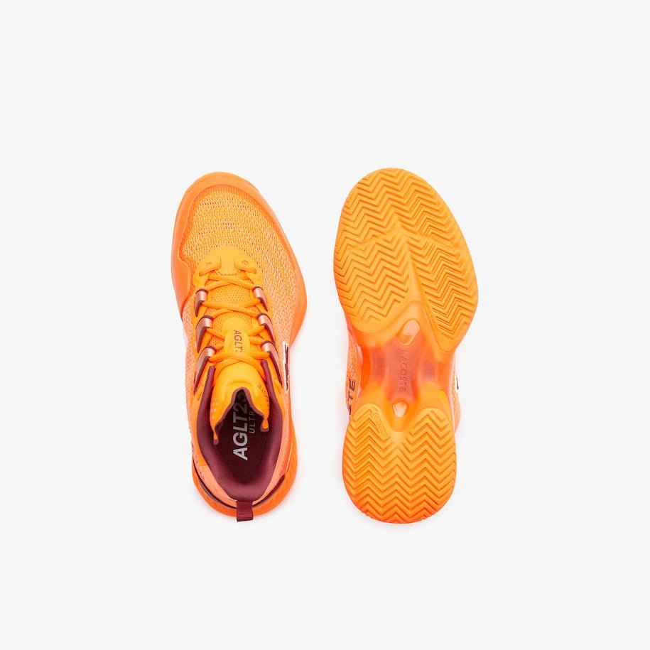 Lacoste AG LT23 Ultra Women's Tennis Shoes - Lightweight Comfort Orange Sneakers for Casual Wear & Court Performance | Perfect for Tennis, Gym & Everyday Fashion