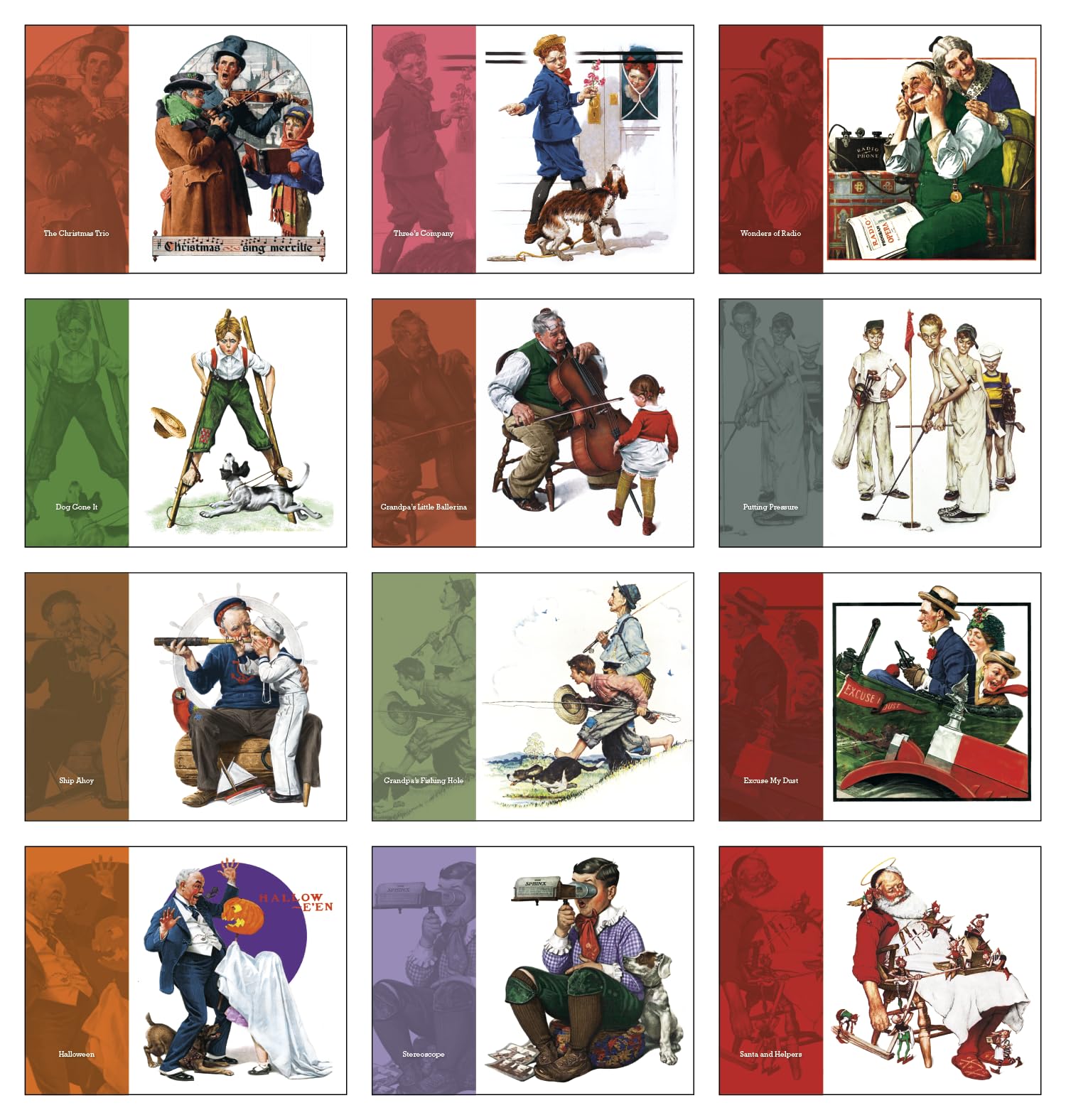 Norman Rockwell 2025 Wall Calendar - 19