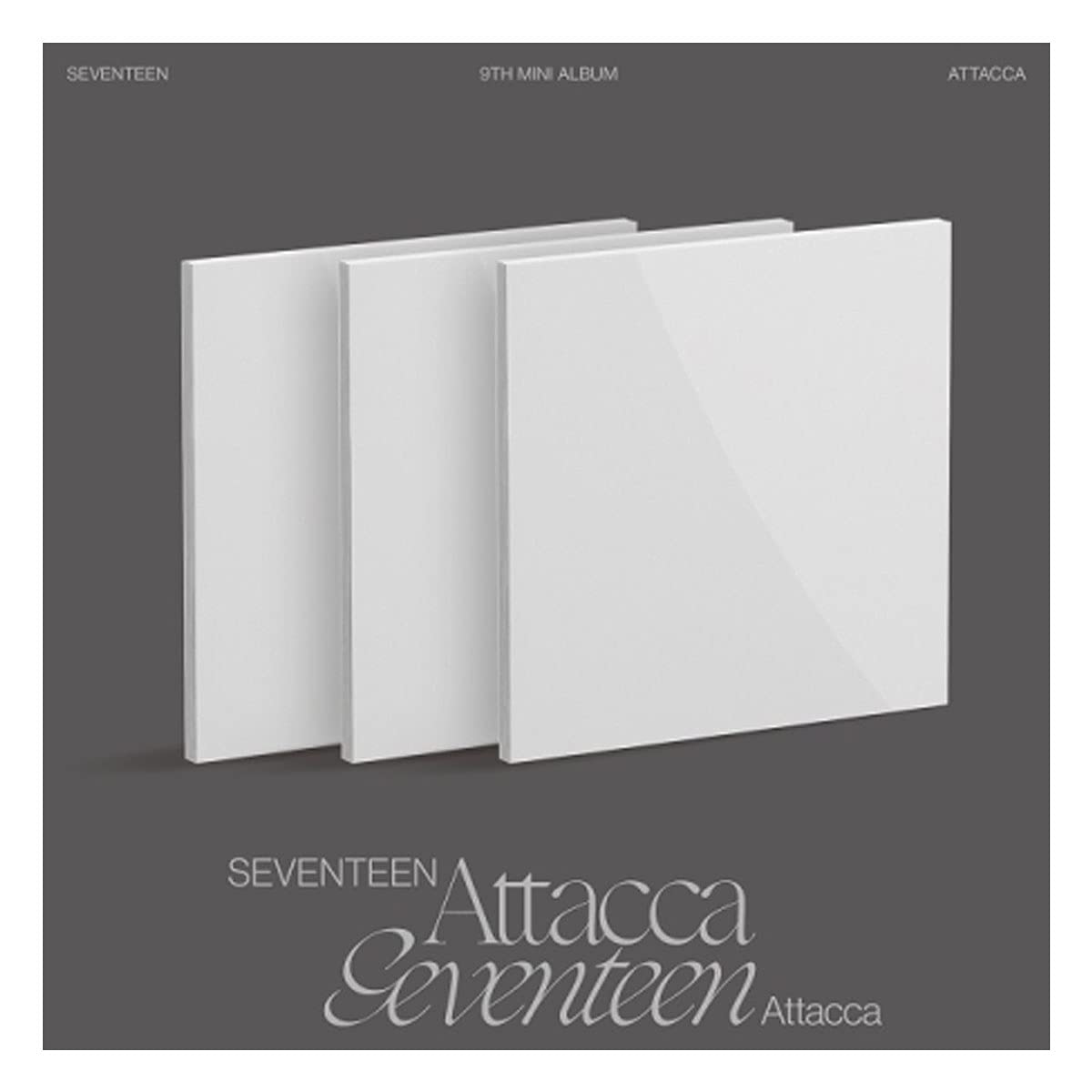 SEVENTEEN 9th Mini Album 'Attacca' - 3 CD Set with 3 Folded Posters | K-Pop Music Collection for Fans, Gifts & Home Decor