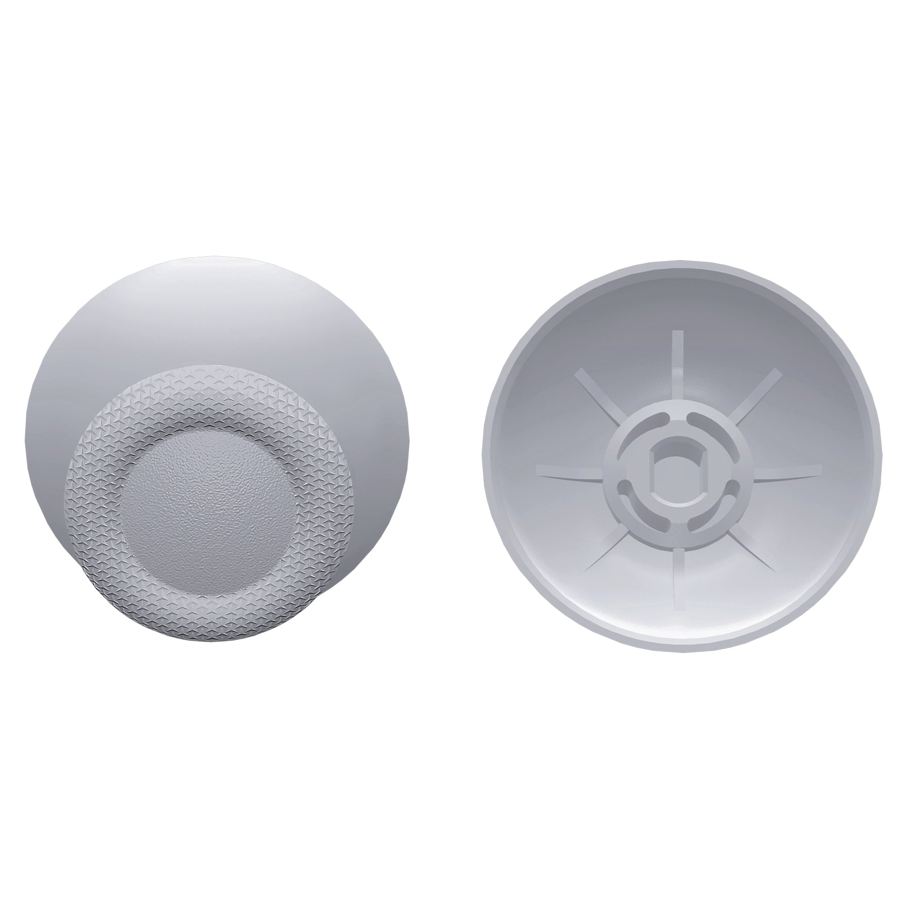 eXtremeRate New Hope Gray Replacement Thumbsticks for PS5 Controller - Custom Analog Stick Joystick Compatible with PS5 & PS4 All Models (JPF641) - Perfect for Gaming, FPS & Racing Games