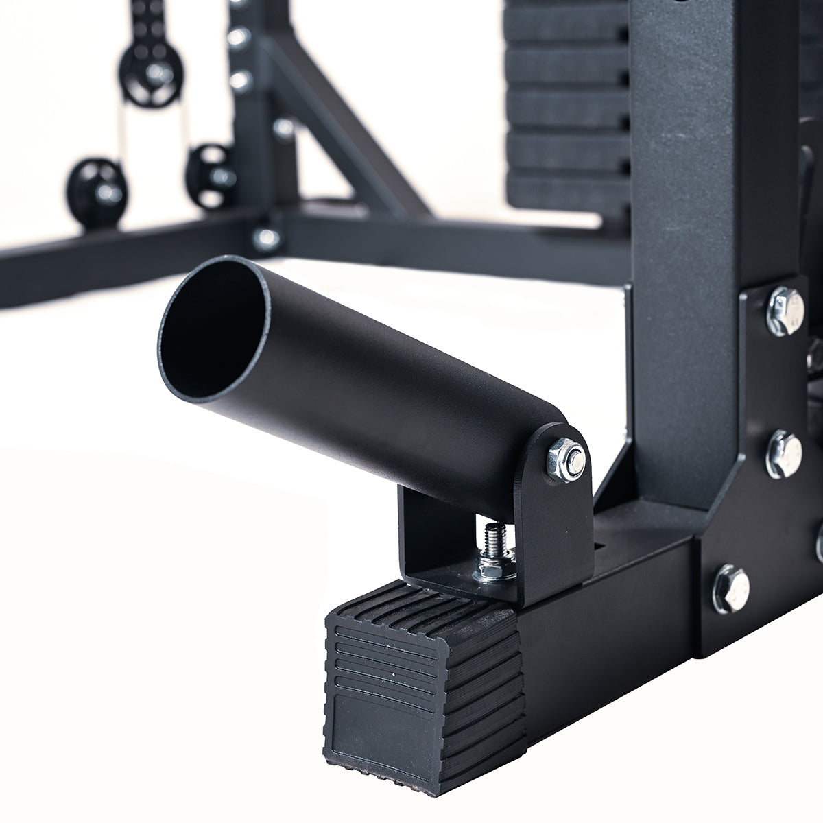 Orbit 3-in-1 Power Rack for Home Gym - Squat Rack, Pull-Up Bar & Bench Press Station - Perfect for Strength Training & Weightlifting Workouts