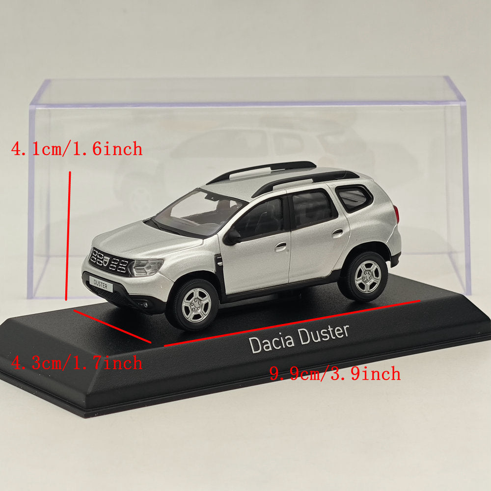 1/43 Scale Norev Dacia Duster 2020 Highland Grey Diecast Model Car - Limited Edition Collectible for Display & Gift Giving
