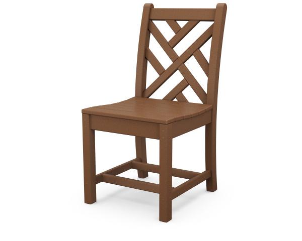 Polywood Chippendale Dining Side Chair - Weather-Resistant Outdoor/Indoor Furniture - Perfect for Patio, Garden, Dining Room & Restaurant Use