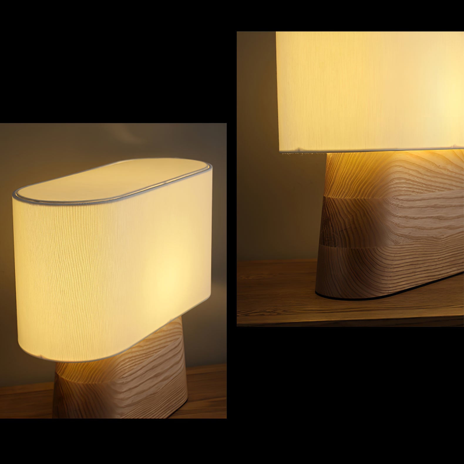 Modern Habitat Table Lamp - Adjustable LED Desk Light for Home & Office, Warm White & Cool White Dimmable, Perfect for Reading, Working, and Nightstand Use