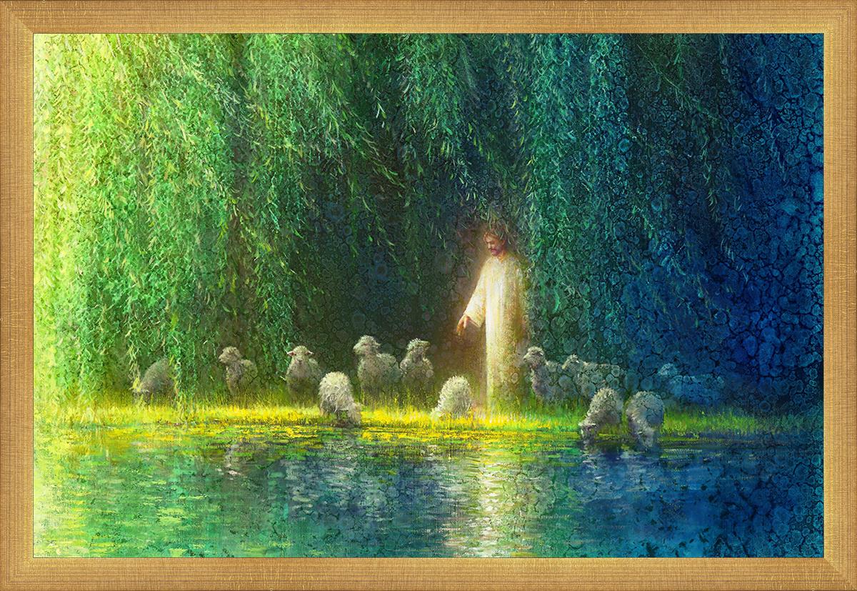 Among the Willows - Handmade Boho Wall Art Decor for Living Room, Bedroom & Nursery | Nature-Inspired Home Decor for Boho Chic & Farmhouse Style