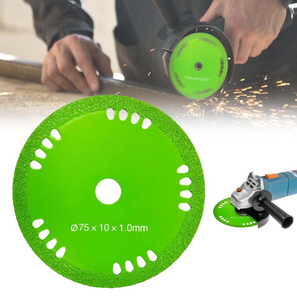2025 New 2.95 Inch Diamond Glass Cutting Disc for Angle Grinder - Ultra Thin 0.04