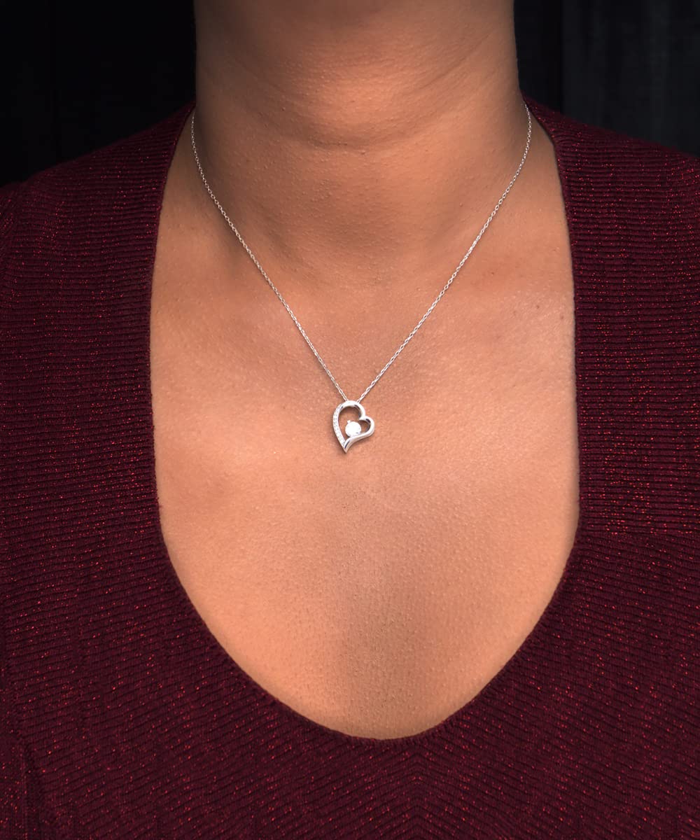 STELIMASA Solitaire Crystal Necklace - Elegant Daughter Gift from Parents | Birthday, Christmas & Graduation Present for Teen Girls | Perfect for Special Occasions & Everyday Wear