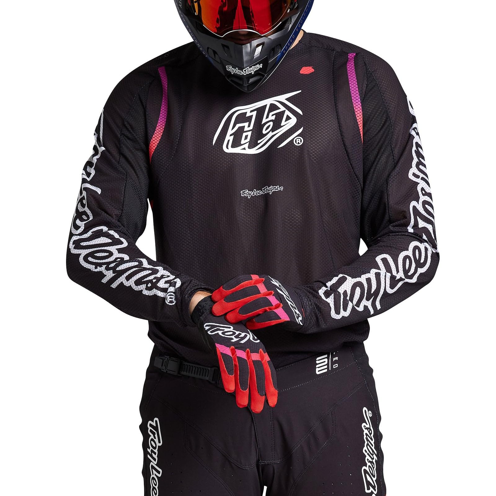 Troy Lee Designs SE Pro Air Jersey - Men's Mountain Bike Jersey for Trail & Enduro Riding - Lightweight & Breathable Cycling Shirt for Performance & Comfort