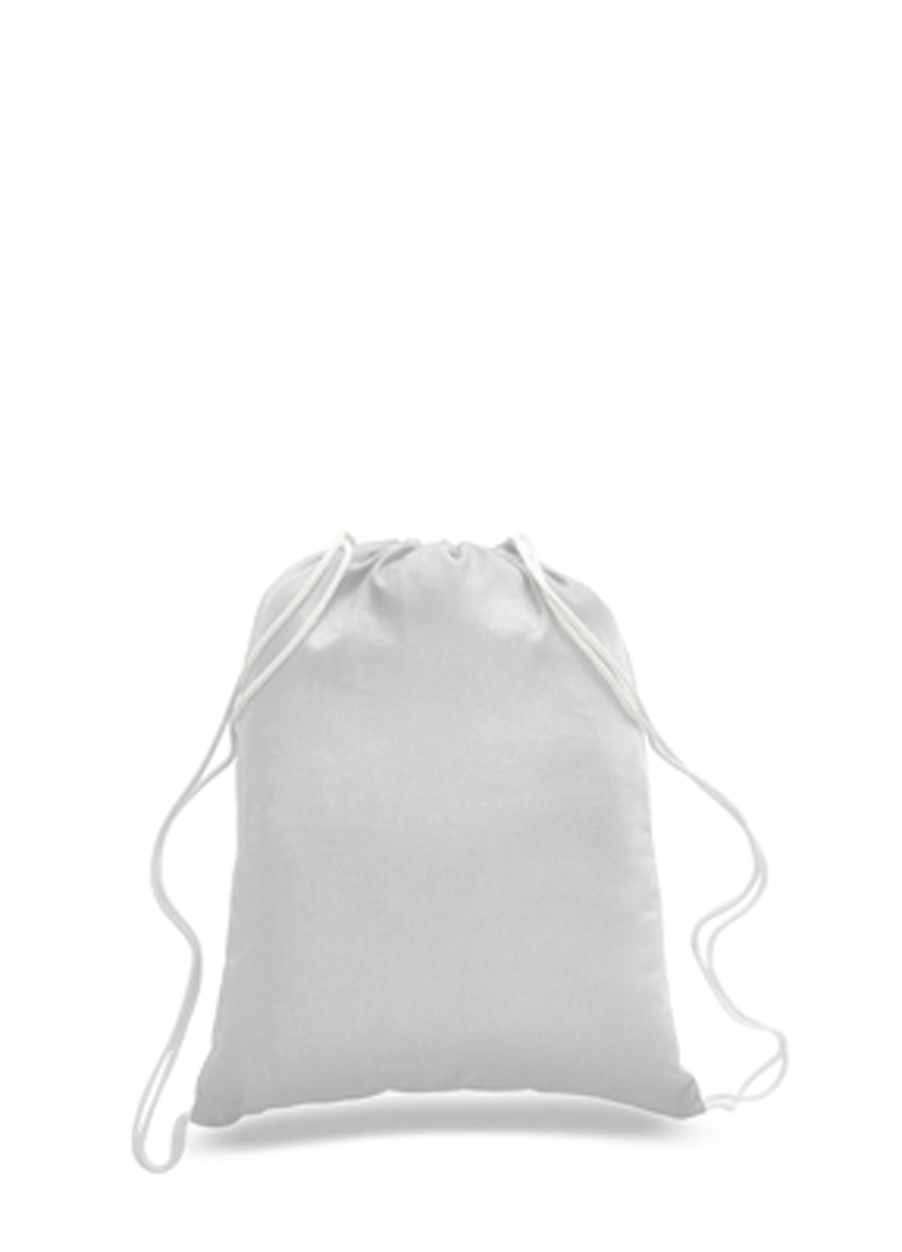 36 Pack (3 Dozen) 100% Cotton Drawstring Backpack Bags - Bulk Wholesale Blank Cinch Sacks for DIY Crafts, HTV Vinyl, Screen Printing & Embroidery - Perfect for School Events, Sports Teams & Party Favors (White, BPK18)