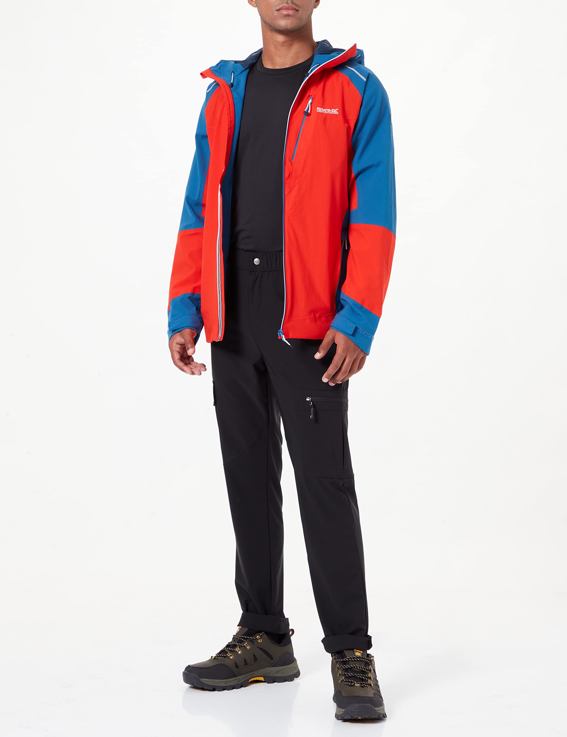 Regatta Highton Pro Jacket for Men - Waterproof Outdoor Windbreaker for Hiking, Camping & Travel