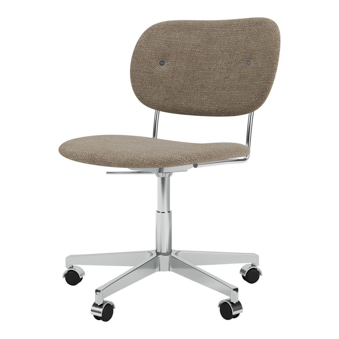 Ergonomic Office Chair with Fully Upholstered Seat & Back, 360° Swivel Base with Smooth-Rolling Casters - Perfect for Home Office, Gaming, and Workspaces
